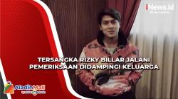 Rizky Billar Tersangka KDRT Jalani Pemeriksaan Didampingi Keluarga