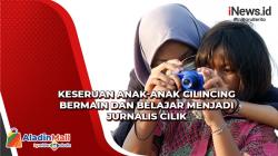 Seru! Anak-Anak Cilincing Bermain dan Belajar Menjadi Jurnalis Cilik