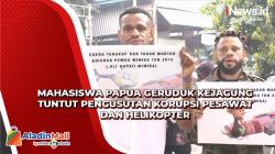 Tuntut Pengusutan Korupsi Pesawat dan Helikopter, Mahasiswa Papua Demo Kejagung