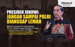 Infografis Presiden Jokowi Minta Polri Berbenah 