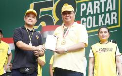 Gelar Jalan Sehat Sambut HUT ke-58, Partai Golkar Pecahkan Rekor MURI