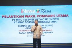 Jadi Wakomut iNews dan MPI, Letjen (Purn) Joni Supriyanto: Saya Akan Jalankan Tanggung Jawab 