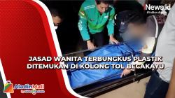 Diduga Korban Pembunuhan, Jasad Wanita Terbungkus Plastik Ditemukan di Kolong Tol Becakayu