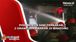 Gegara Pom Bensin Mini Terbakar, 2 Orang Luka Bakar di Bandung<
