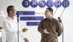Menteri BUMN Bertemu Pj Gubernur DKI Jakarta Bahas Transportasi Publik