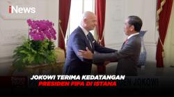 Jokowi Terima Kedatangan Presiden FIFA di Istana