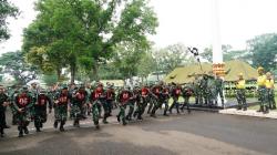 92 Danton se-Kodam III Siliwangi Ikut Uji Siap Jasmani Militer di Sukabumi