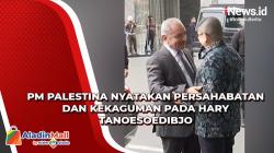 PM Palestina Nyatakan Persahabatan dan Kekaguman pada Hary Tanoesoedibjo