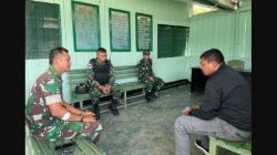 Usai Cek TKP Konter HP Dijarah, Kapolres Dogiyai Temui Anggota TNI yang Dikeroyok