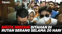 Nikita Mirzani Ditahan di Rutan Serang Selama 20 Hari ke Depan
