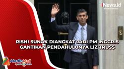 Rishi Sunak Diangkat Jadi PM Inggris Gantikan Pendahulunya Liz Truss
