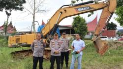 Polisi Bongkar Tambang Ilegal di Solok Selatan, 4 Pelaku dan 1 Ekskavator Diamankan