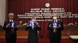 Tiga Calon Rektor Paparkan Rencana Capaian UNS Sebagai World Class University