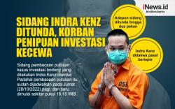 Infografis Sidang Putusan Indra Kenz Diundur