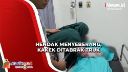 Kakek Tewas Mengenaskan Tertabrak Truk di Palembang<