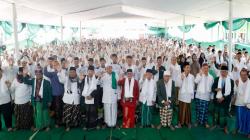Ribuan Santri Indramayu Hadiri Istigasah dan Konsolidasi Ganjar Presiden 2024<