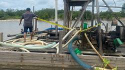 Berantas Tambang Ilegal di Bangka Barat, Polisi Buru Penampung Timah