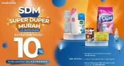 Belanja Kebutuhan Harian di AladinMall Aja, Ada Diskon Menarik + Gratis Ongkir se-Indonesia!