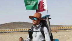 Pria Ini Berjalan Kaki 1.600 Km ke Qatar demi Dukung Timnas di Piala Dunia 2022