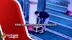 Pencuri Kotak Amal Masjid di Bengkalis Riau Kabur