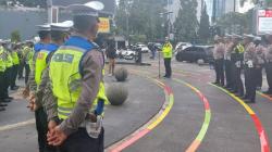 Satlantas Polrestabes Bandung Pastikan selalu Siaga Layani Masyarakat di Akhir Pekan 