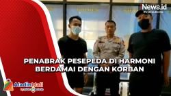 Pengemudi Taksi Online Berdamai dengan Pesepeda dan Tanggung Kerugian Korban