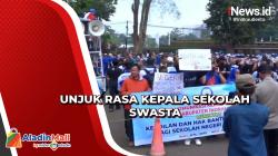 Unjuk Rasa, Kepala Sekolah Swasta se-Jabar Tuntut BPMU Bisa Naik
