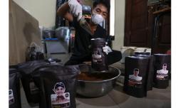  Pasang Wajah Ganjar, Kopi Tugiman di Temanggung Ini Banjir Pesanan hingga Kewalahan 