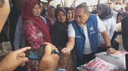 Kunjungi Pasar Panyabungan Madina, Mendag Zulkifli Hasan Temukan Harga Beras Naik