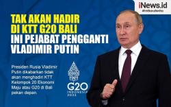 Infografis Vladimir Putin Batal ke Bali, Ikuti G20 Virtual
