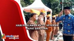 Hari Pahlawan ke-77, Wali Kota Samarinda Salurkan Bantuan Kepada Veteran 