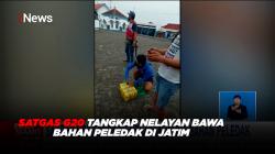 Satgas G20 Tangkap Nelayan Bawa Bahan Peledak di Jatim 