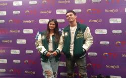 Jeff Smith dan Hana Saraswati Bahagia Bertemu Penggemar di Amazing All Stars Fest Bandung