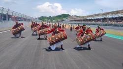 Gendang Beleq, Musik Tradisional Lombok Tampil di Lintasan Sirkuit Mandalika