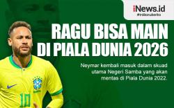 Infografis Neymar Ragu Bisa Main di Piala Dunia 2026