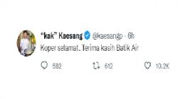 Permintaan Maaf Batik Air soal Bagasi Kaesang yang Nyasar ke Kualanamu