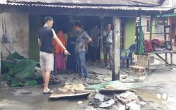 Motor Pengepul BBM Terbakar, Rumah dan Warung di Lubuklinggau Ikut Hangus