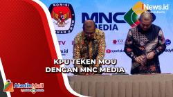 Kerja Sama Sosialisasi Pemilu 2024, KPU Teken MoU dengan MNC Media
