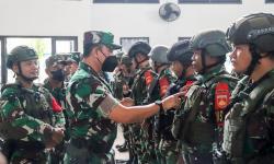  Begini Latihan Pratugas Yonif 407/PK Satgas Apter Kodim dan Koramil Persiapan di Papua