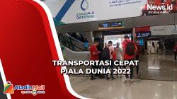 Begini Sensasi Naik Metro Doha, Salah Satu Kereta Tercepat di Dunia