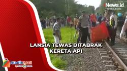 Geger! Warga di Tasikmalaya Temukan Jasad Lansia Tewas Ditabrak Kereta Api