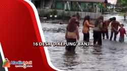14.984 Jiwa Terdampak Banjir yang Rendam 16 Desa di Aceh Singkil