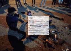 2 Pemotor Tewas Setelah Terlibat Adu Kambing di Depan Kantor Kejari Merangin<