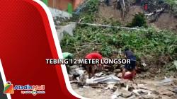  Hujan Deras Rumah Ambruk Tertimpa Longsor, 1 Orang Terluka di Kuningan