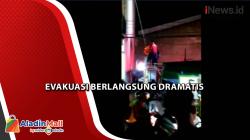 Pekerja Baliho Tewas Diduga Tersengat Listrik di Sukabumi, Evakuasi Dramatis