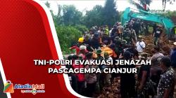 Detik-Detik Tim Gabungan TNI-Polri Berhasil Evakuasi Jenazah Korban Pascagempa Cianjur