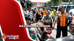 Razia Parkir Liar, Petugas Dishub di Senen Nyaris Baku Hantam dengan Petugas Keamanan