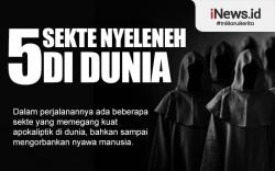 Infografis Deretan Sekte Nyeleneh di Dunia