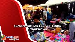 Korban Gempa Cianjur Diliputi Suasana Pilu di Tenda Pengungsian