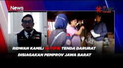 Ridwan Kamil: 14 Titik Tenda Darurat Disiagakan Pemprov Jawa Barat